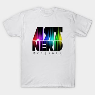 Artnerd Sine rainbow T-Shirt